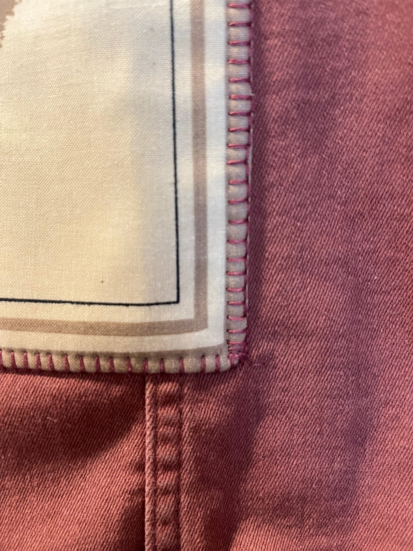 Dusty Rose Demin Jacket