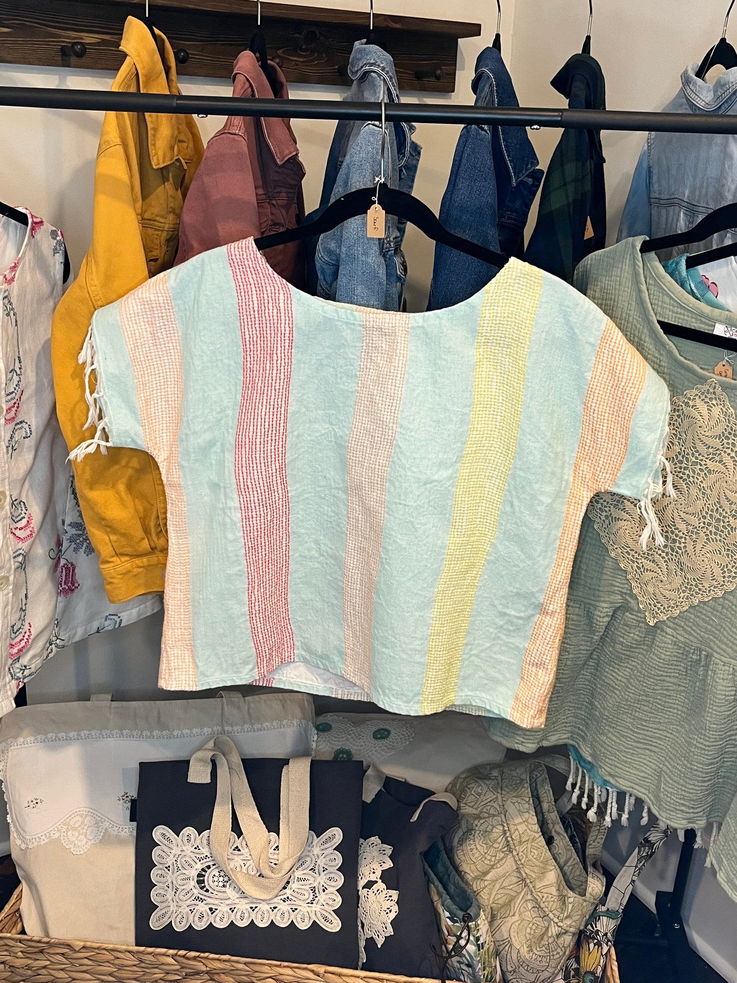 Sherbet Boxy Top